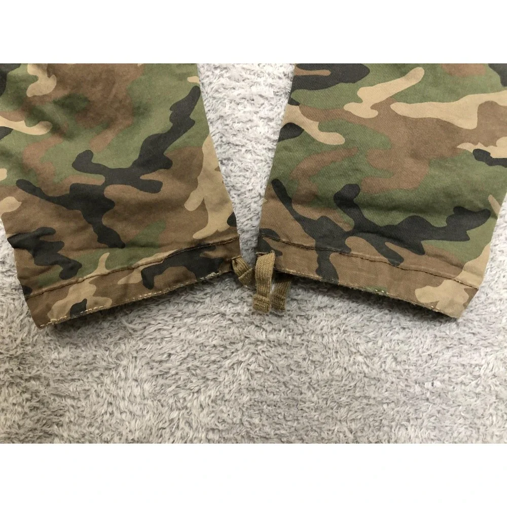 American Eagle Pants Mens 34x29 (Tag 32x32) Camo Slim Lived in Cargo Distressed